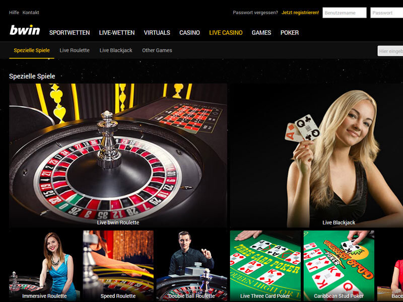 online casino bwin