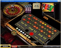 Roulette Table View