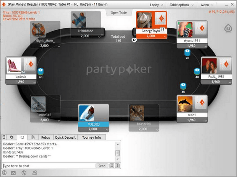 Party Poker Casino Review
