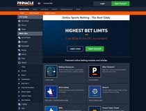 Pinnacle Esports Interface View