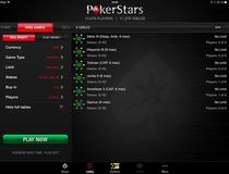 PokerStars Mobile Lobby Image