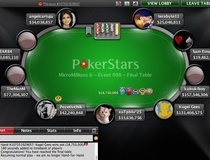PokerStars Live Table View