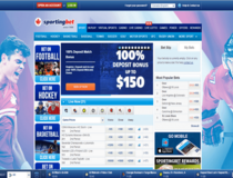 Sportingbet Online Sports Lobby