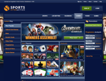 Sports Interaction Lobby View