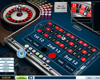 William Hill Roulette Table Screenshot